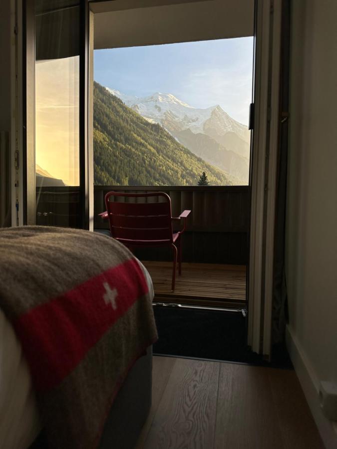 Апартаменты Center & Unique Mountain View Шамони Экстерьер фото