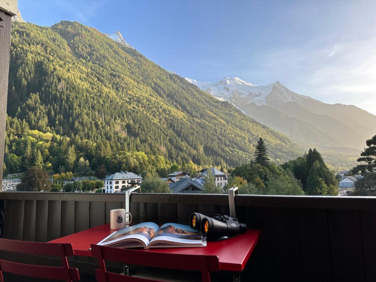 Апартаменты Center & Unique Mountain View Шамони Экстерьер фото